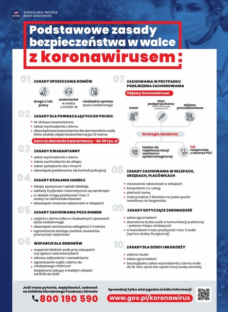 Koronawirus ulotka
